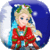 Dress up Elsa for the new year icon