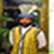 Man traditional photo suit  icon