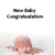 New Baby Congratualation app for free