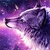 Purple Wolf Live Wallpaper icon
