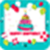 Birthday card maker icon