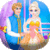 Dress up Elsa and Anna on a date app for free