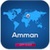 Amman Map Guide Weather Hotels icon