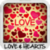 Love & Hearts Wallpapers app for free