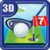 Golf  3D icon