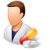 Diseases drug dictionary icon