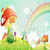 Cute Rainbow Mushroom Live Wallpaper icon