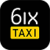6ix taxi-online car booking srvice icon