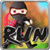 Ninja running games 3d icon