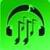 Mp3 Player Green icon