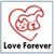 How to live forever with your love icon