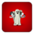 Ghost in photo scary icon