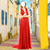 Woman Long Dress Photo Camera icon