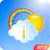 Live Weather Forecast Weather Clock icon