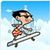 Mr Bean Skater Game icon
