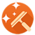 Orange Cache Cleaner - 1Tap icon