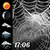Spider Web Clock and Weather app for free