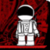 Robot  in  Red  Space icon