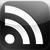 The Black RSS Reader icon