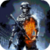Combat Soldier Live Wallpaper icon
