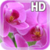 Pink Orchid Live Wallpaper HD icon