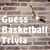 Guess Basketball Trivia icon