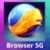 Browser 5G icon