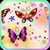 Cute Butterfly Live Wallpaper by Lvdou icon