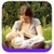 Breastfeeding - breast milk Breast feeding guide icon