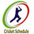 Cricket Schedule icon