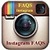 Instagram FAQs icon