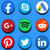 All social media apps icon