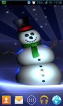 Holiday Snowman Live Wallpaper screenshot 3/3