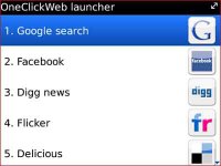 OneClickWeb launcher screenshot 4/6