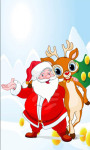 Santa Claus play Glow Hockey - Best Game for Xmas screenshot 2/6
