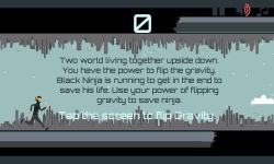 Black Ninja Flip Rush HD screenshot 1/5