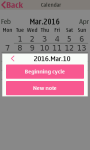 Lotus Calendar - Period Tracker screenshot 3/3
