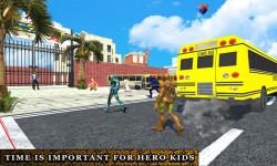 Super Hero Kids School Bus Driver screenshot 4/4