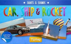 Toddler Car Ship Rocket HD Gold screenshot 1/1