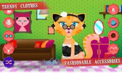 Kitty Dress Up Cool Cat Games for Kids screenshot 2/5