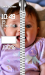 Cute Babies Zip Lock Screen screenshot 5/6