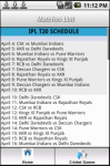 IPL T20 2012 screenshot 2/3