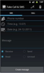 Fake Call and SMS screenshot 1/6
