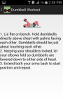 Dumbbell Workout with Animations screenshot 5/6