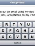 GroupNotes "Family" screenshot 1/1