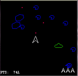 Asteroids screenshot 1/1