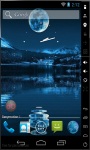 Blue Moon Night Live Wallpaper screenshot 2/2