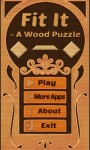 Fit It- A Wood Puzzle screenshot 1/6