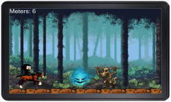 Ninja forest run  screenshot 2/3