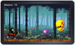  Ninja forest run  screenshot 3/3